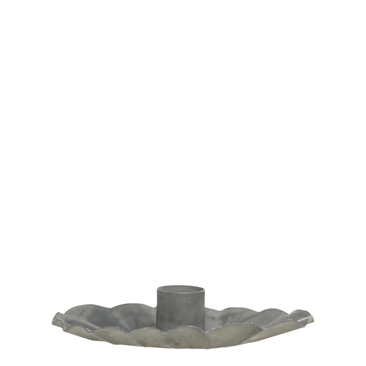 Oval Zinc Candle Holder