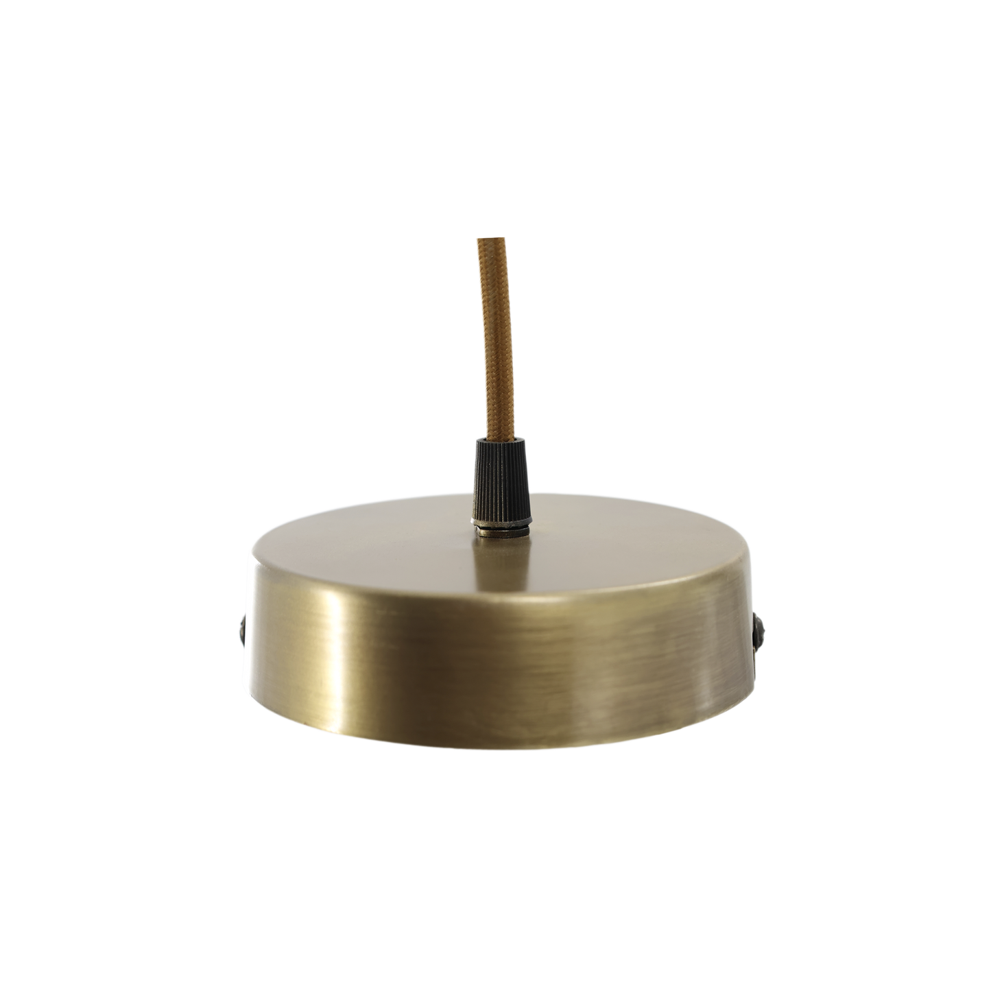 Glass & Brass Pendant Light