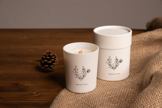Wood-Fire Handmade Candle Gift