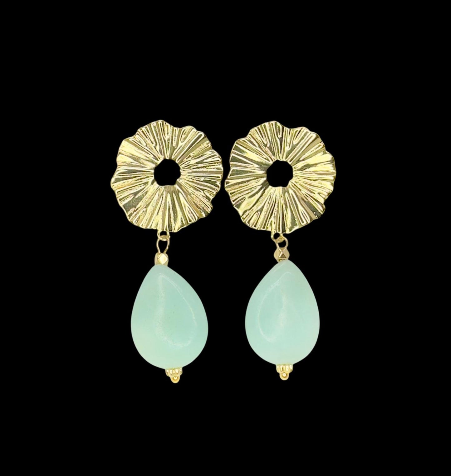 Sky Amazonite Earrings