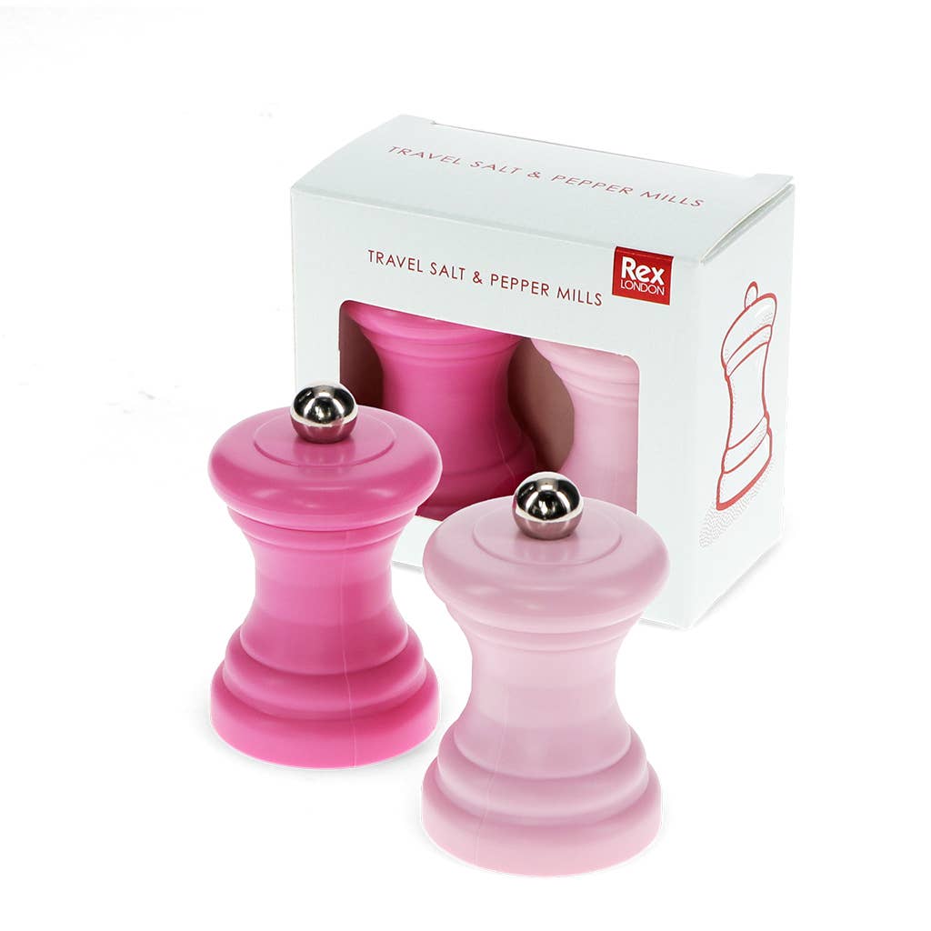 Colour Pop Salt & Pepper Mills - 3 Colours