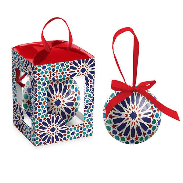 Starburst Mosaic Ornament in Gift Box