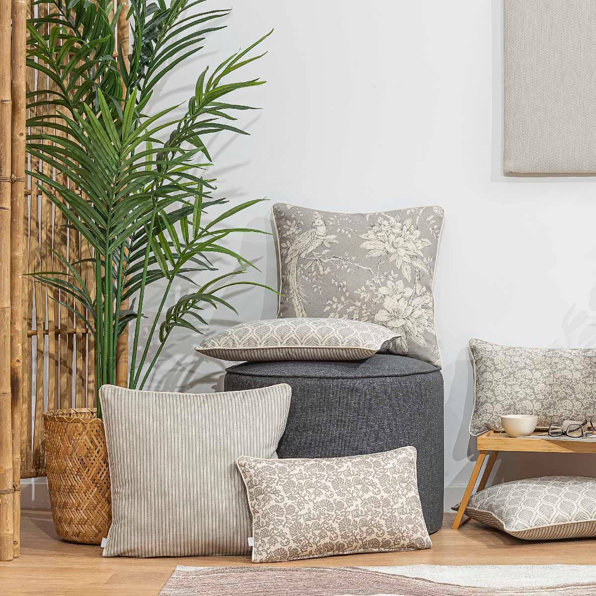 Cotton Cushion Cover - Two Colours