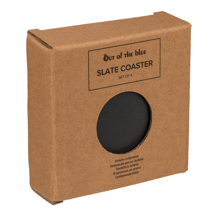 Slate Coaster Set