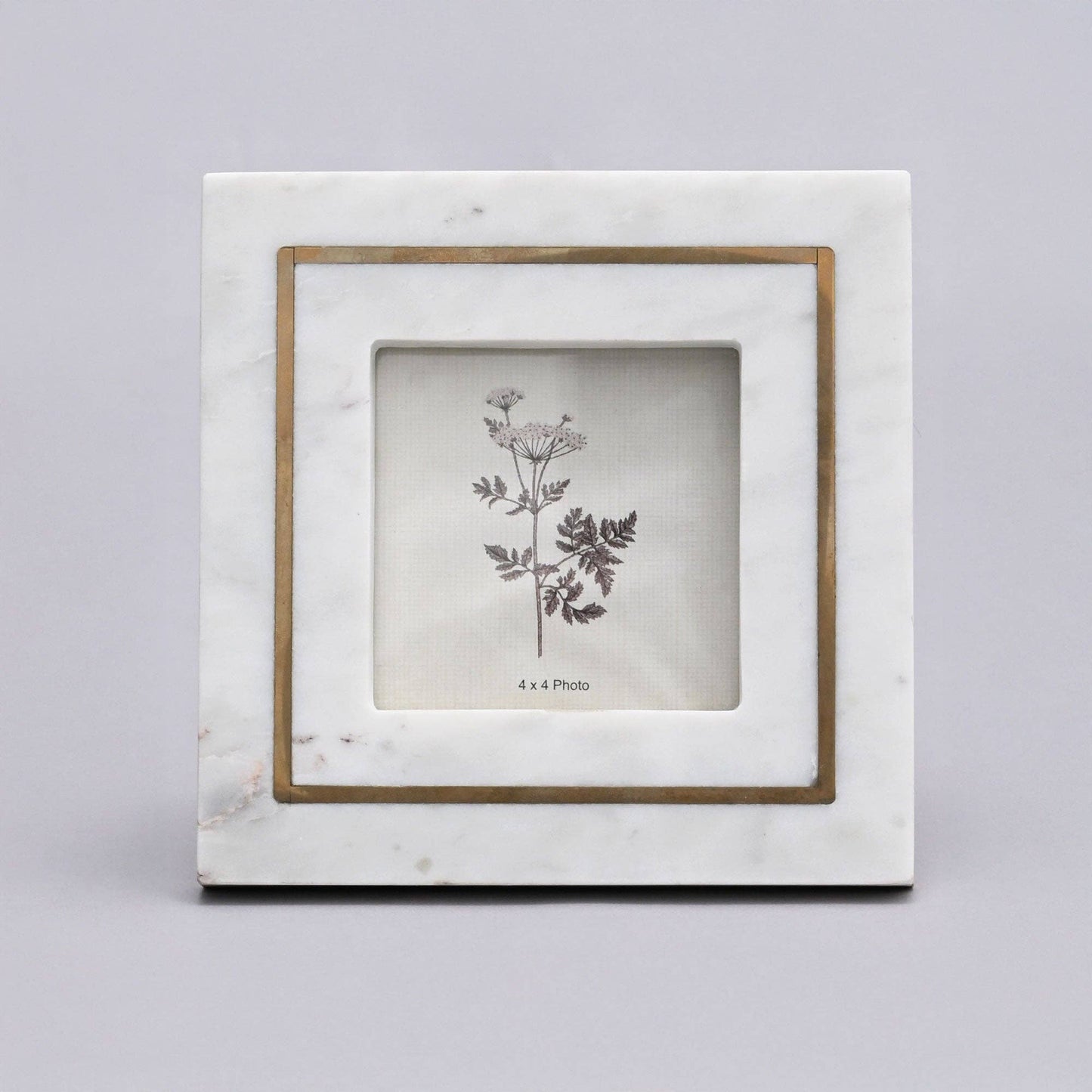 Rivendell White Marble Photo Frame