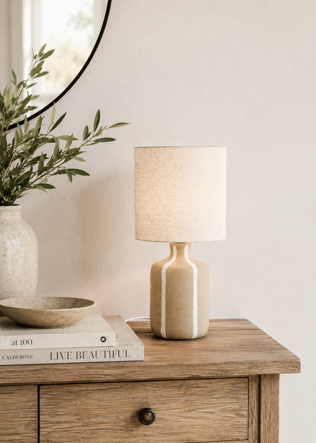 Camille Ceramic Table Lamp