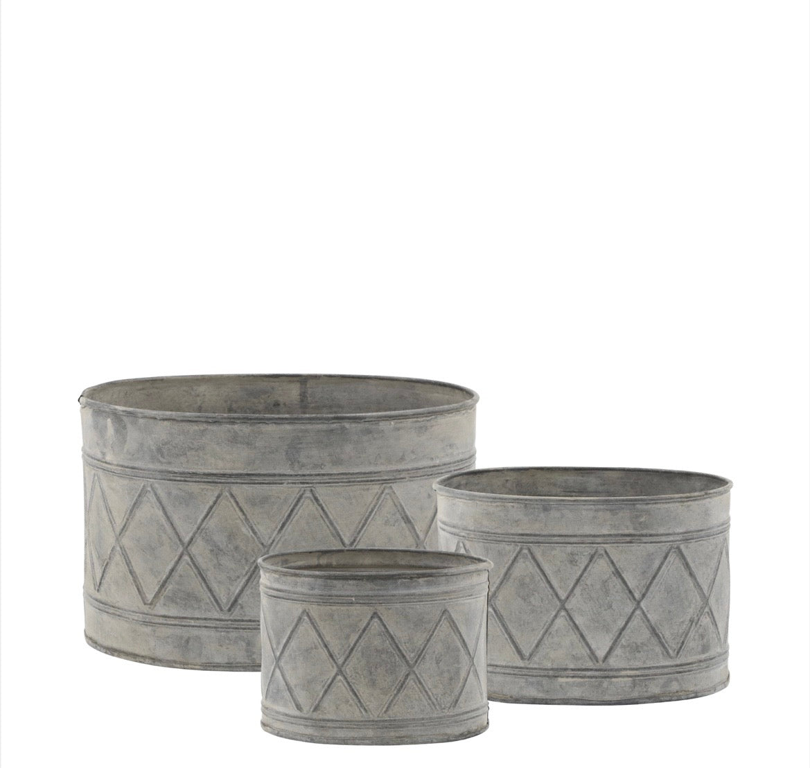 Zinc Planter - 3 Sizes