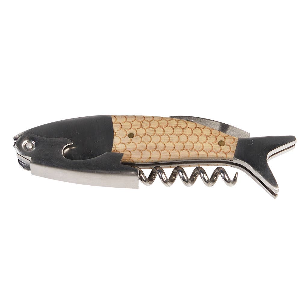 Fish Shaped Corkscrew in a Tin
