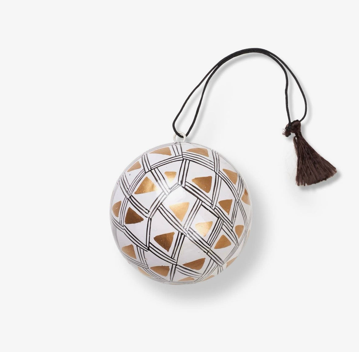 Handmade Paper Mache Ornament - 2 Designs