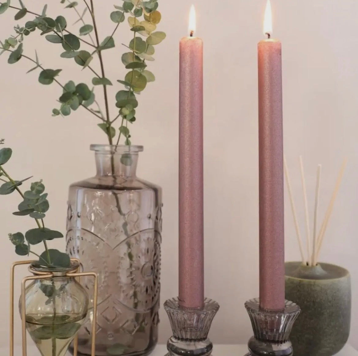 Bliss Dinner Candle Set - 3 Colours