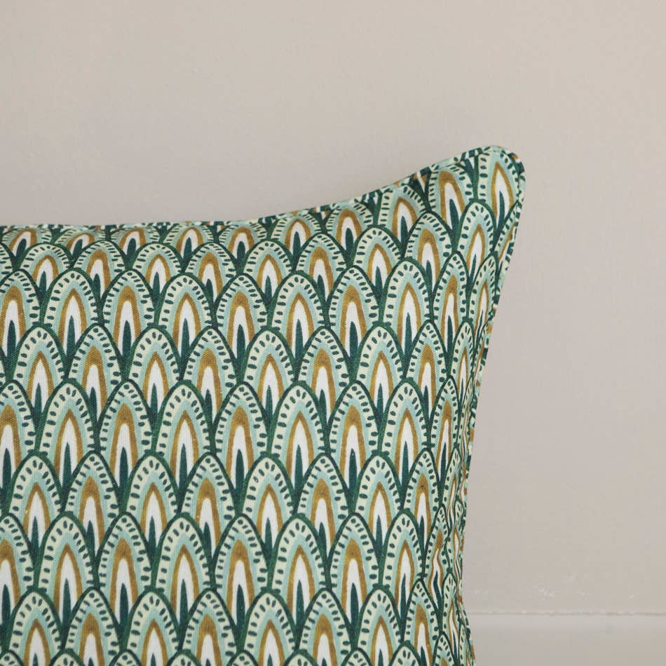 Green Orlinda Arch Cushion