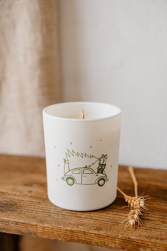 Fir Scented Candle - Christmas Spirit