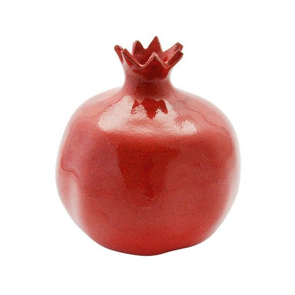 Pomegranate Vase – Handmade Ceramic (2 Sizes)