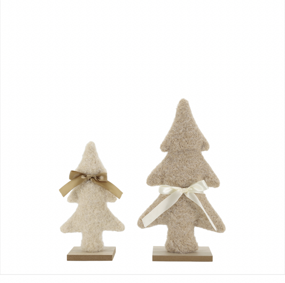 Felt Tree With Bow