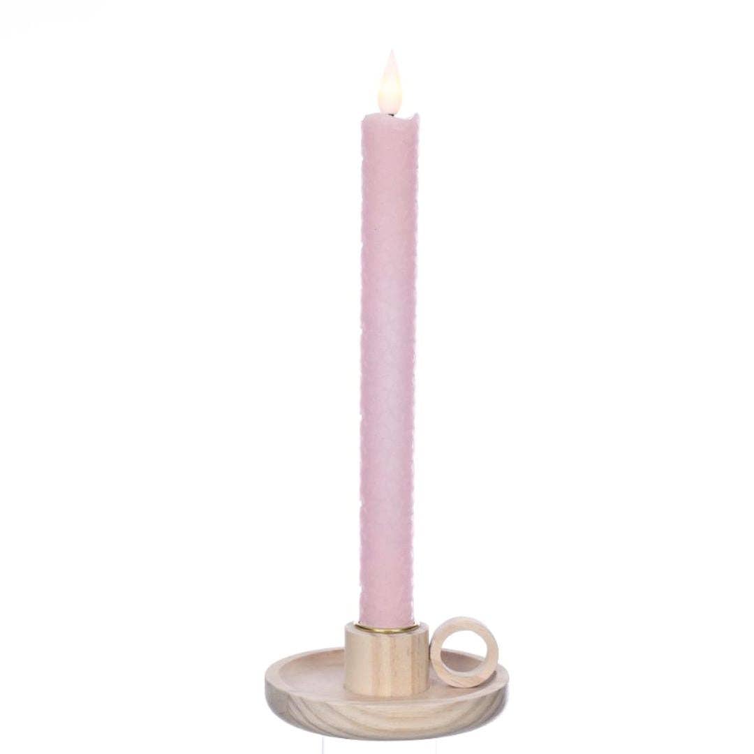 Candle Holder - Raw Wood