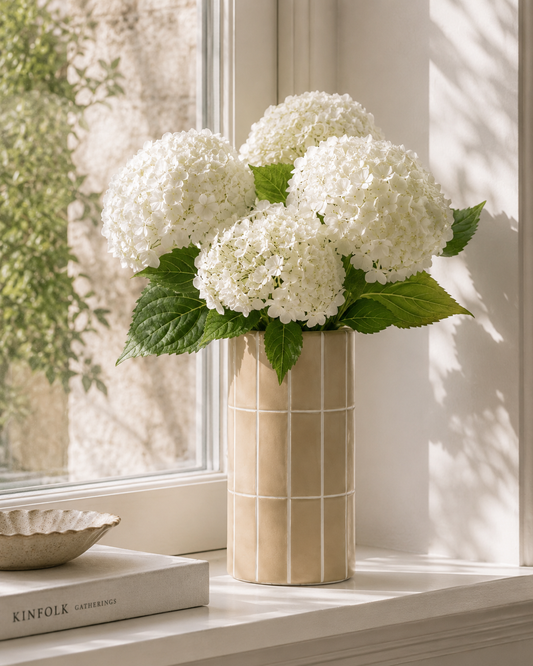 Tiled Ceramic Vase