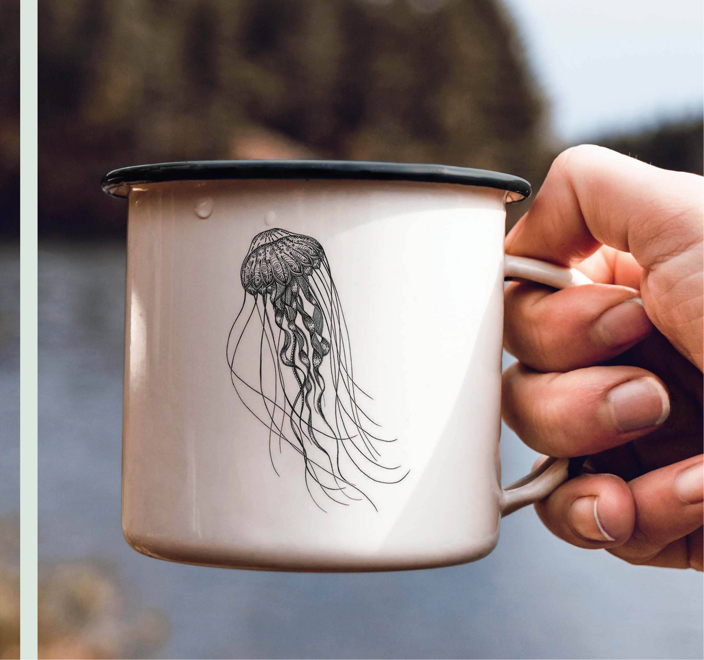 Enamel Mug - Jellyfish