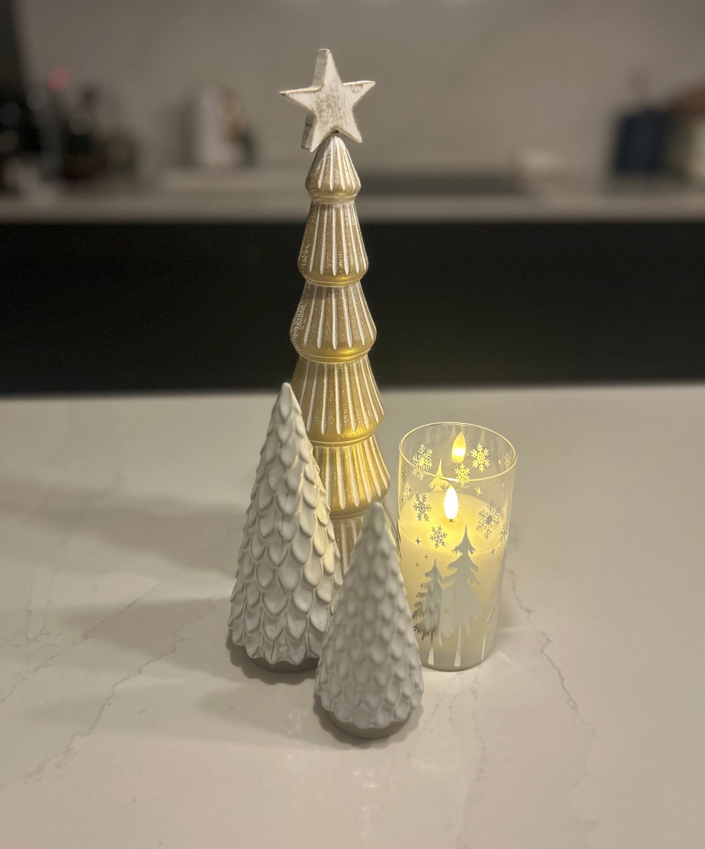 Star Topped Christmas Tree - 2 Sizes