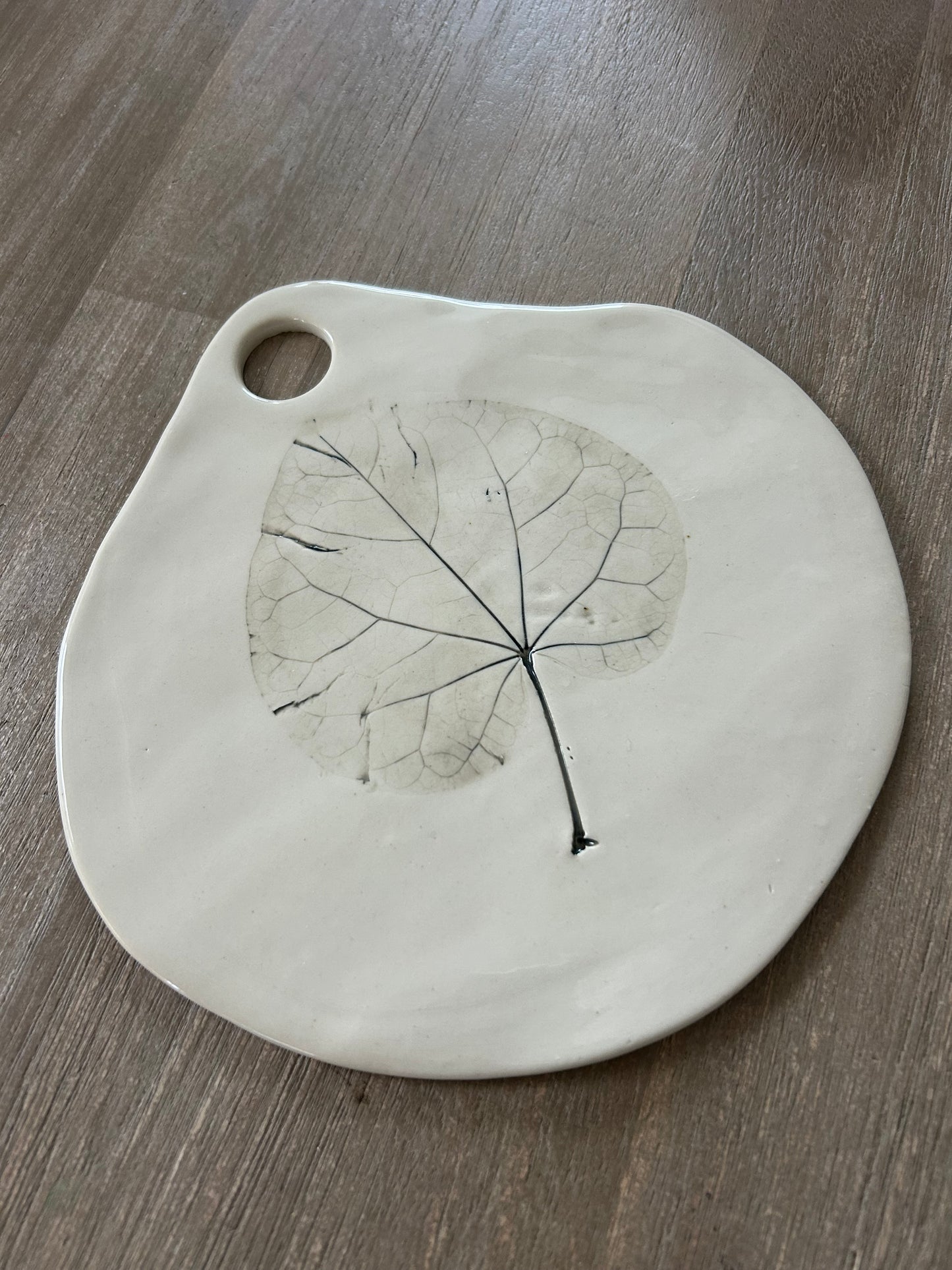 Spring Botanical Ceramic Serving Board (Medium)