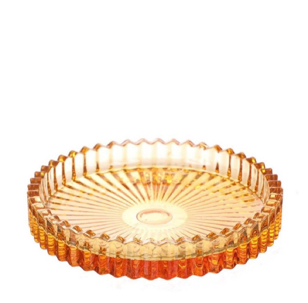 Glass Candle Dish - 3 Colours