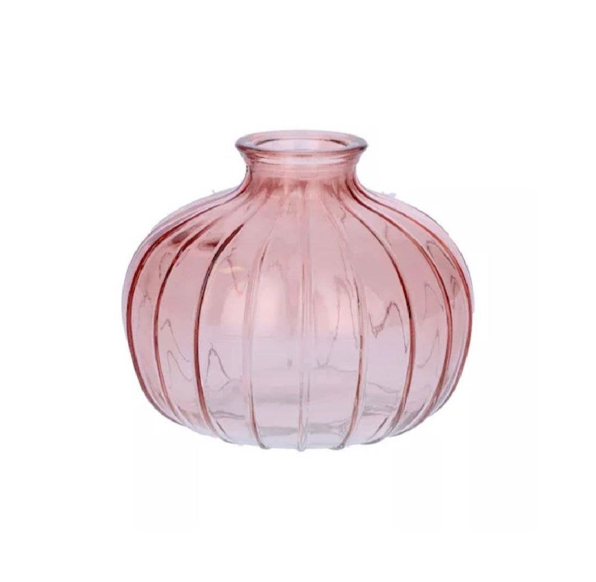Carmen Round Glass Bud Vase - 3 Colours