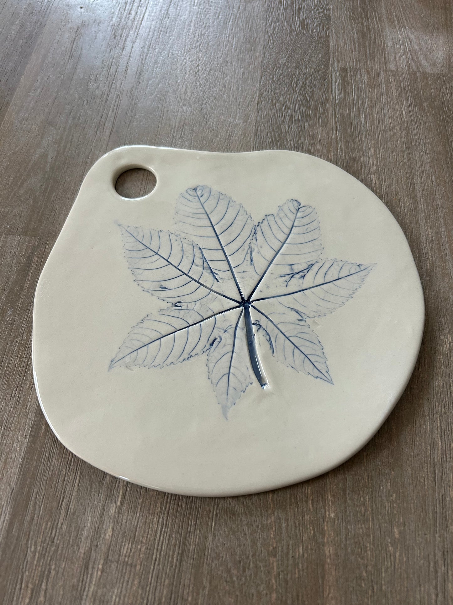 Spring Botanical Ceramic Serving Board (Medium)