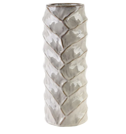 Tallie Tall Vase - Cream