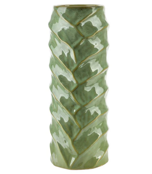 Tallie Tall Vase - Green