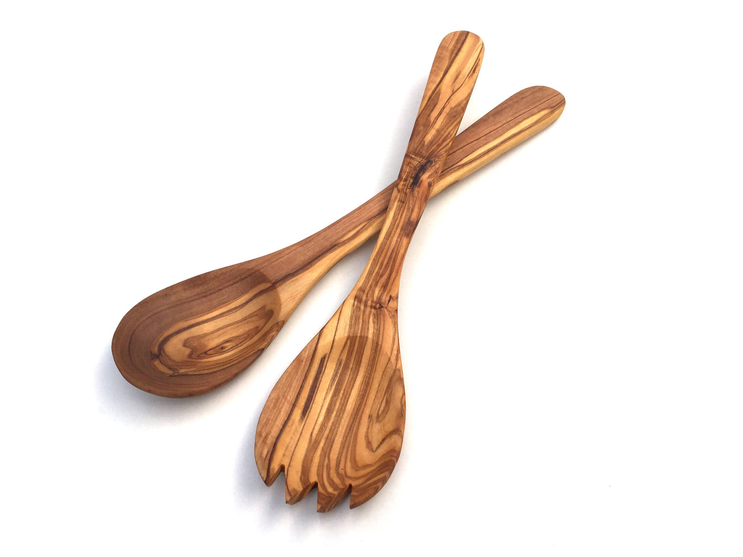 Hamburg Olive Wood Salad Servers