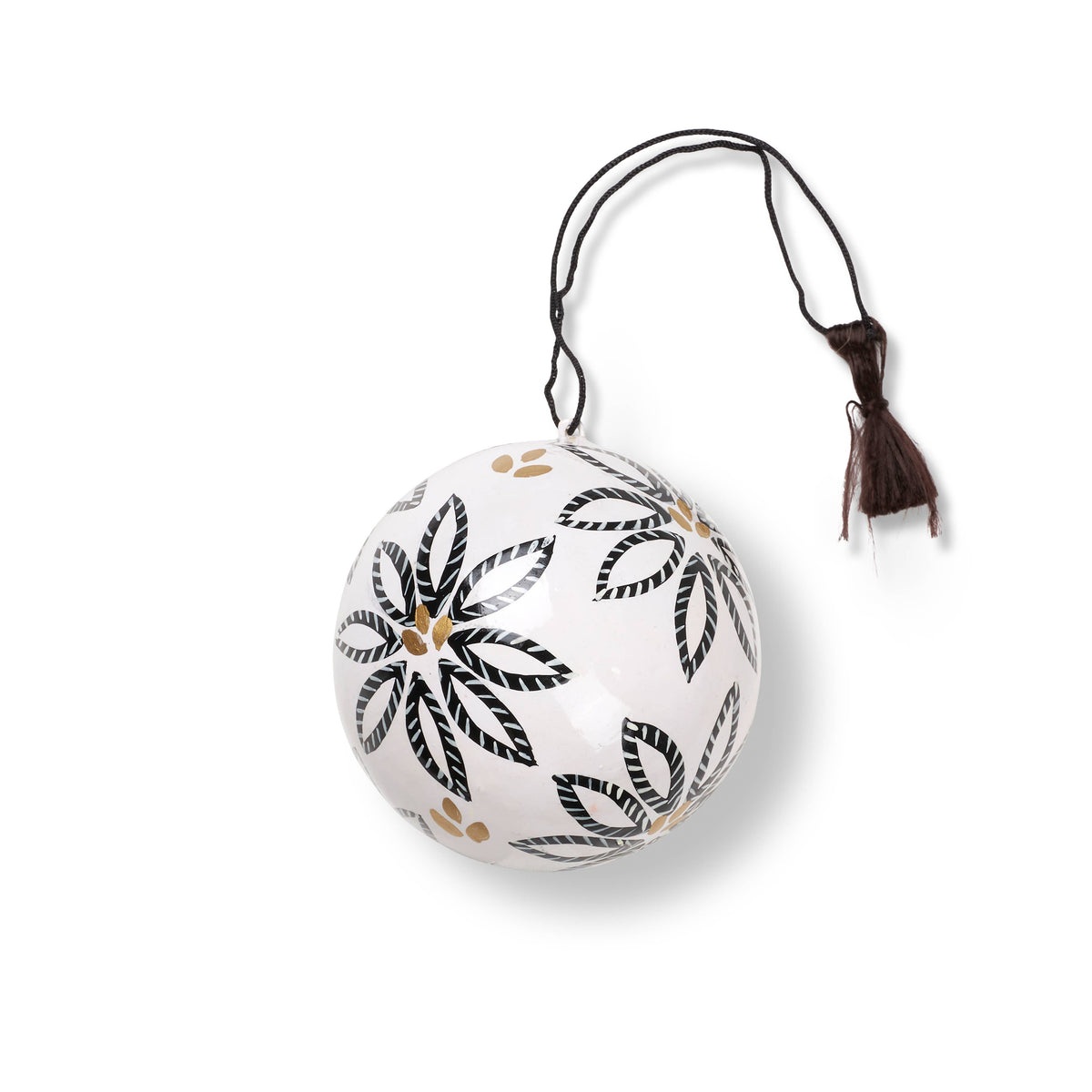 Handmade Paper Mache Ornament - 2 Designs