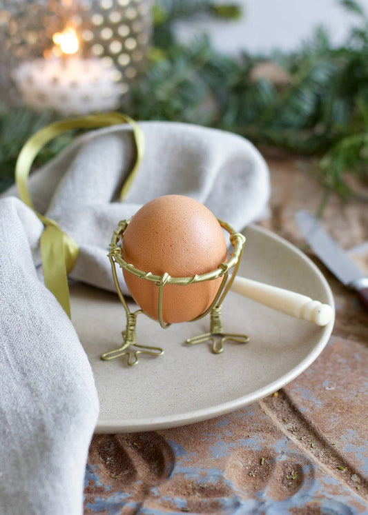 Handmade Chicken Feet Egg Cup
