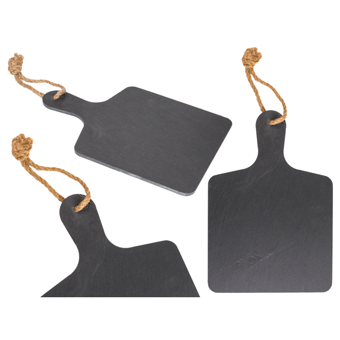 Slate Serving Board With Jute Hanger