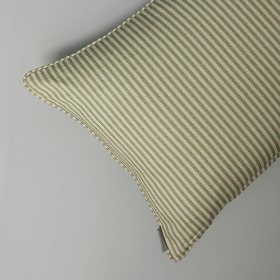 Striped Cotton Cushion - 3 Colours