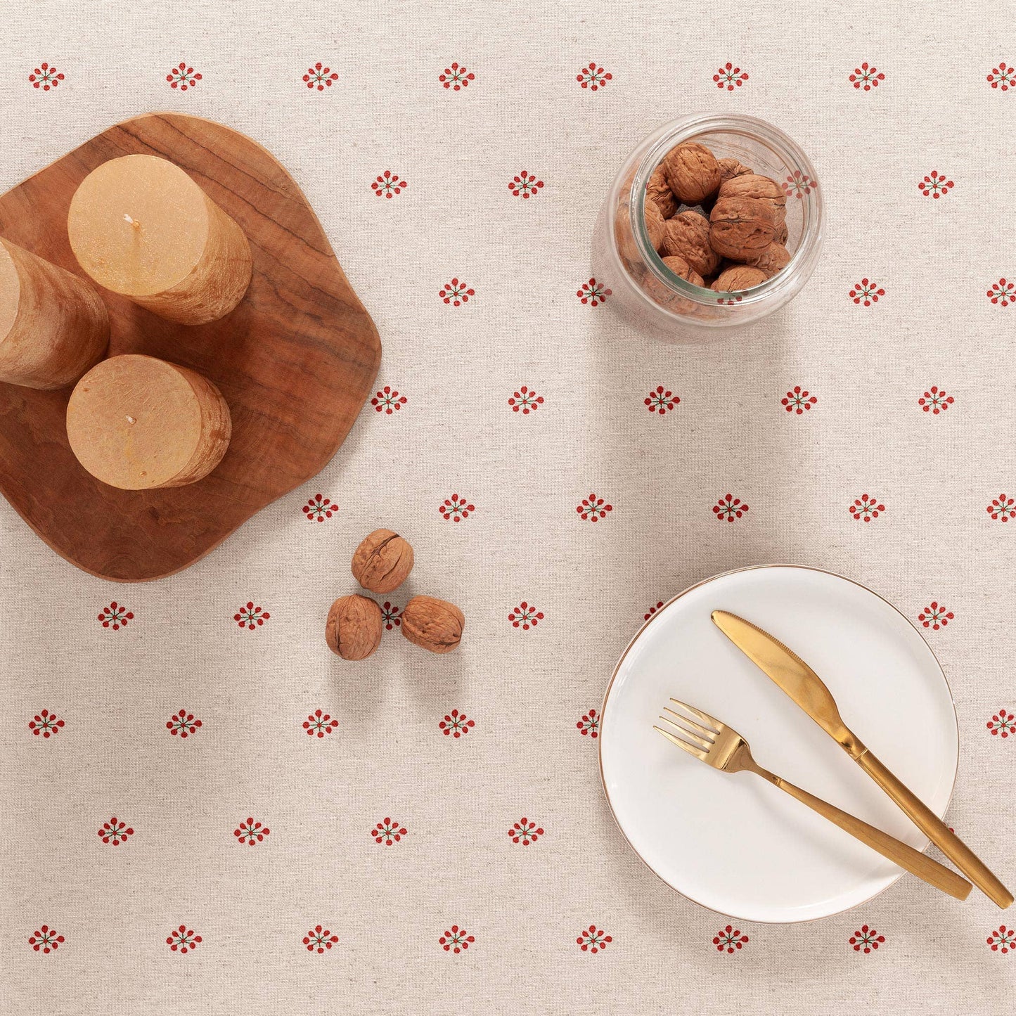 Aurel - Christmas Jacquard Tablecloth