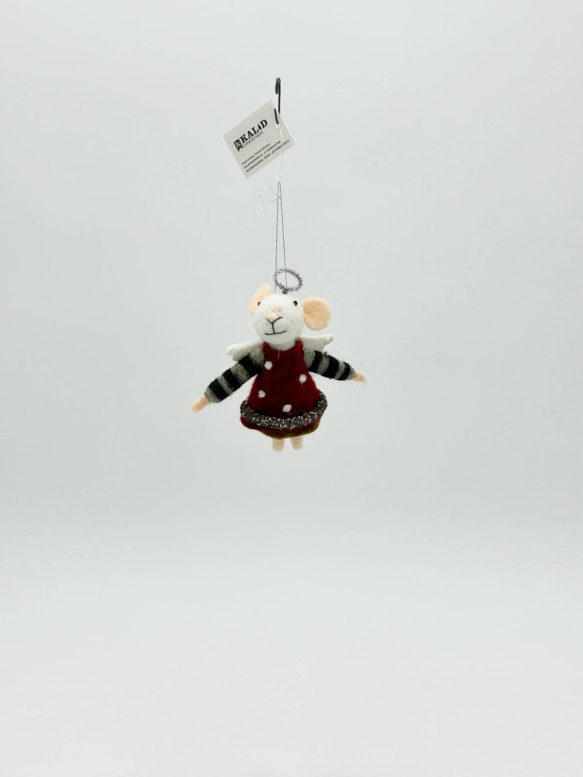 Felt Angel Mouse Christmas Decoration