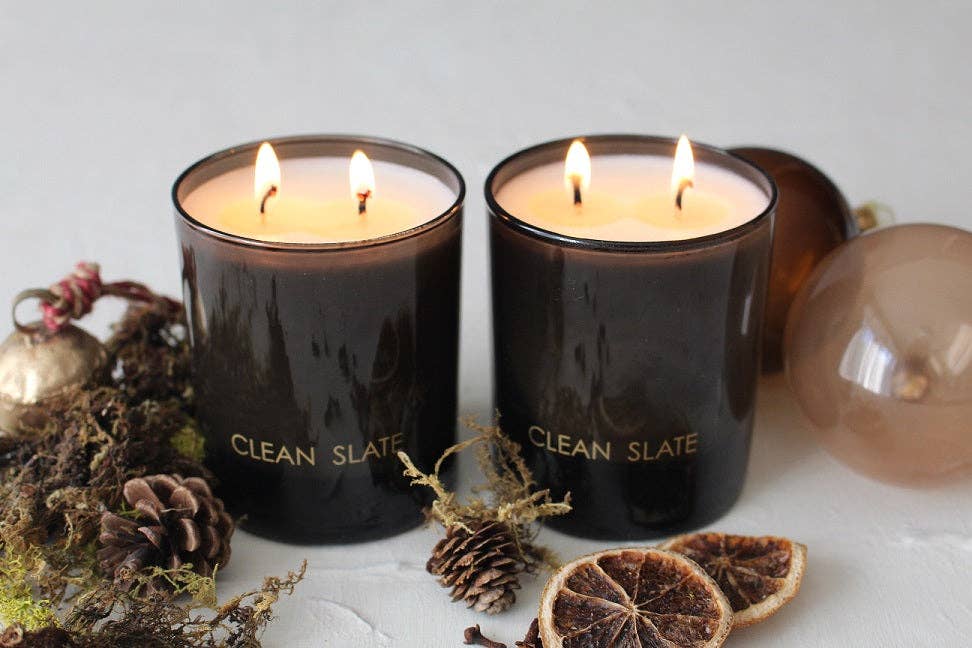 Clean Slate Luxury Christmas Candle - Two Scents