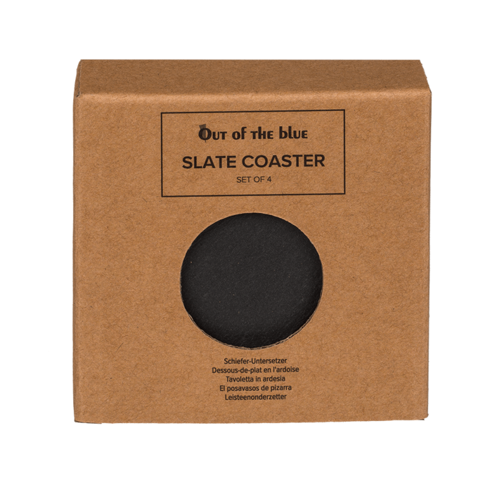 Slate Coaster Set
