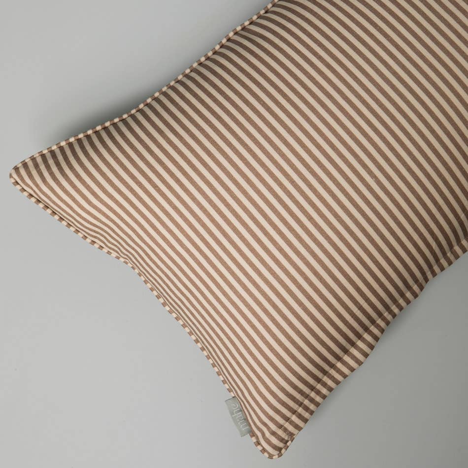 Striped Cotton Cushion - 3 Colours