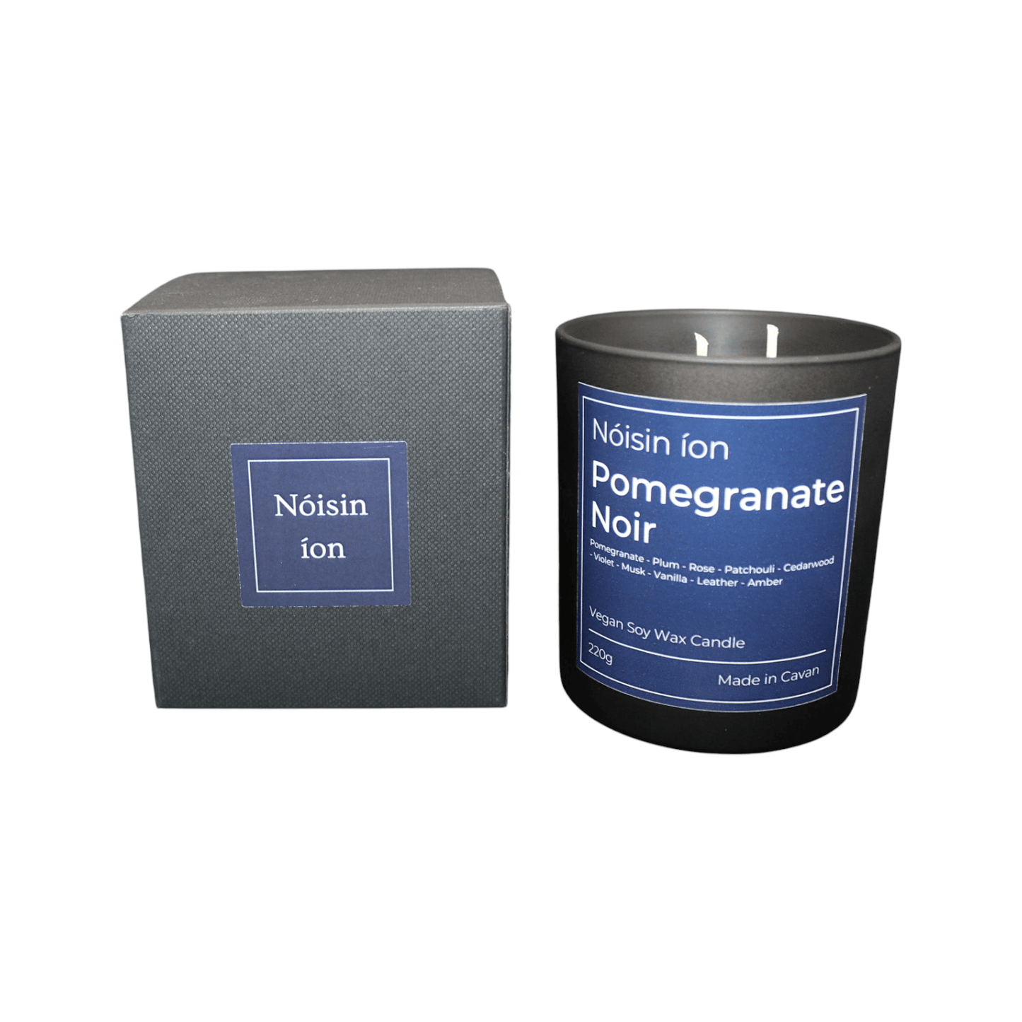 Pomegranate Noir Soy Scented Candle