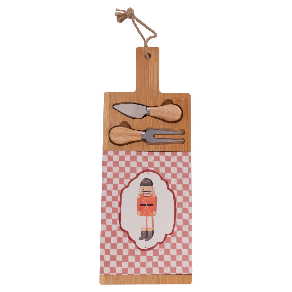 Christmas Cheese Board & Knife Set - 3 Designs