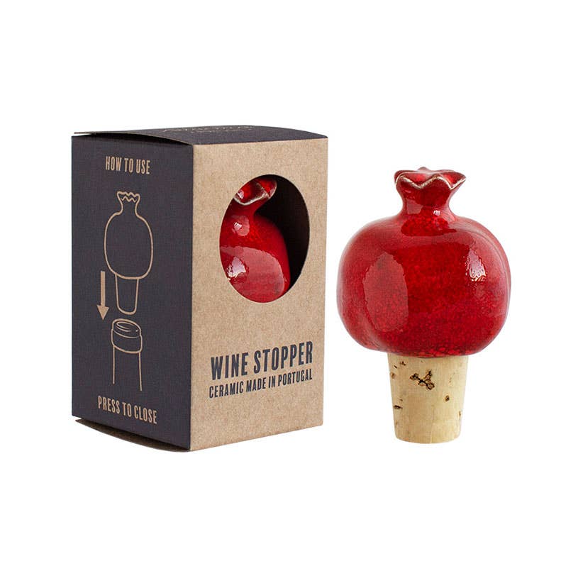 Pomegranate Wine Stopper