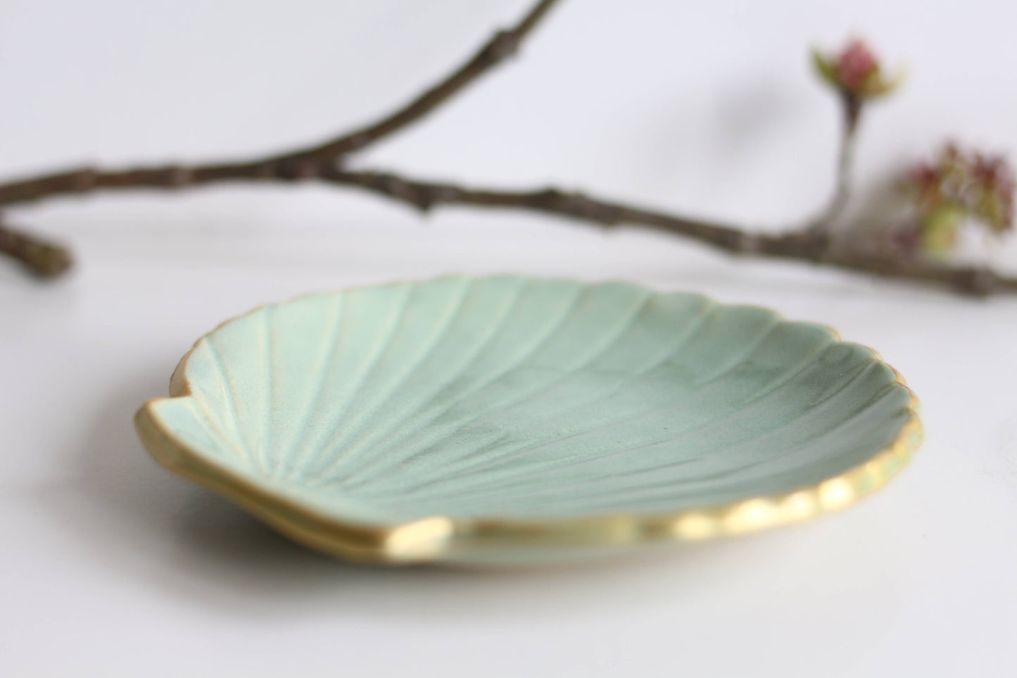 Handmade Ceramic Shell Dish – Gift Boxed