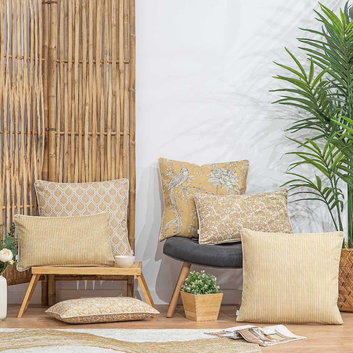 Cotton Cushion Cover - Two Colours