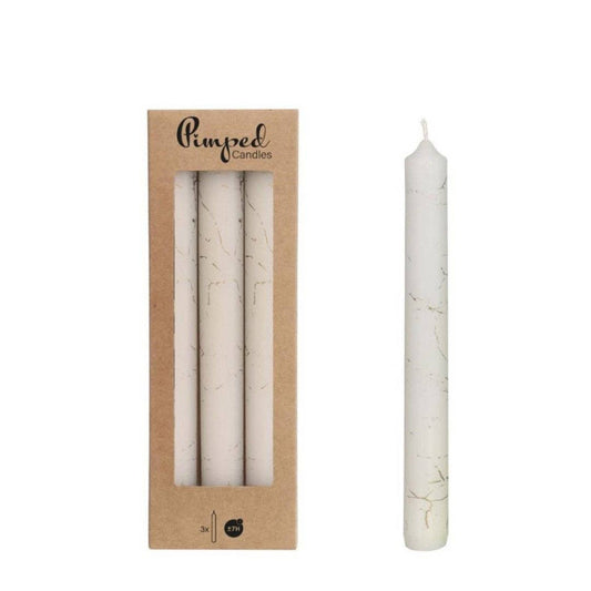 Marbled Candle Set
