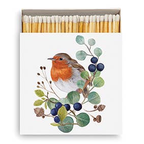 Christmas Designed Extra Long Matches - Three Designs