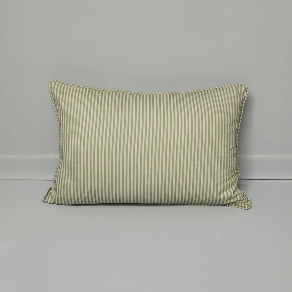 Striped Cotton Cushion - 3 Colours