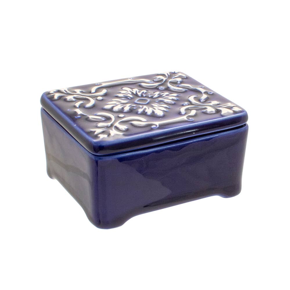 Ceramic Tile Jewelry Box - 3 Colours