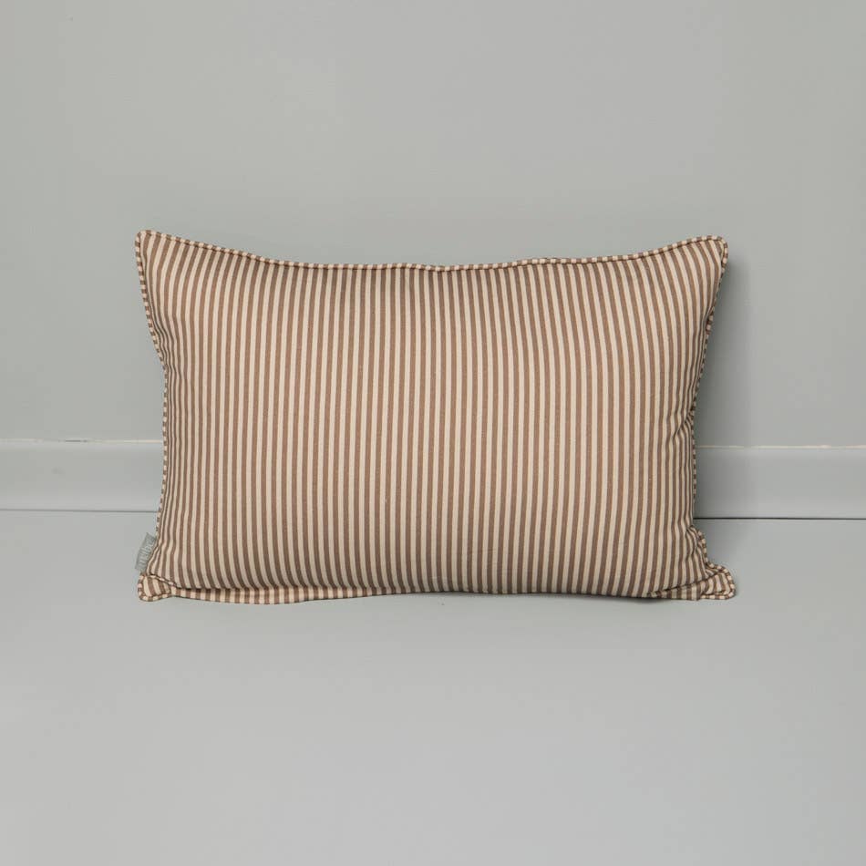 Striped Cotton Cushion - 3 Colours
