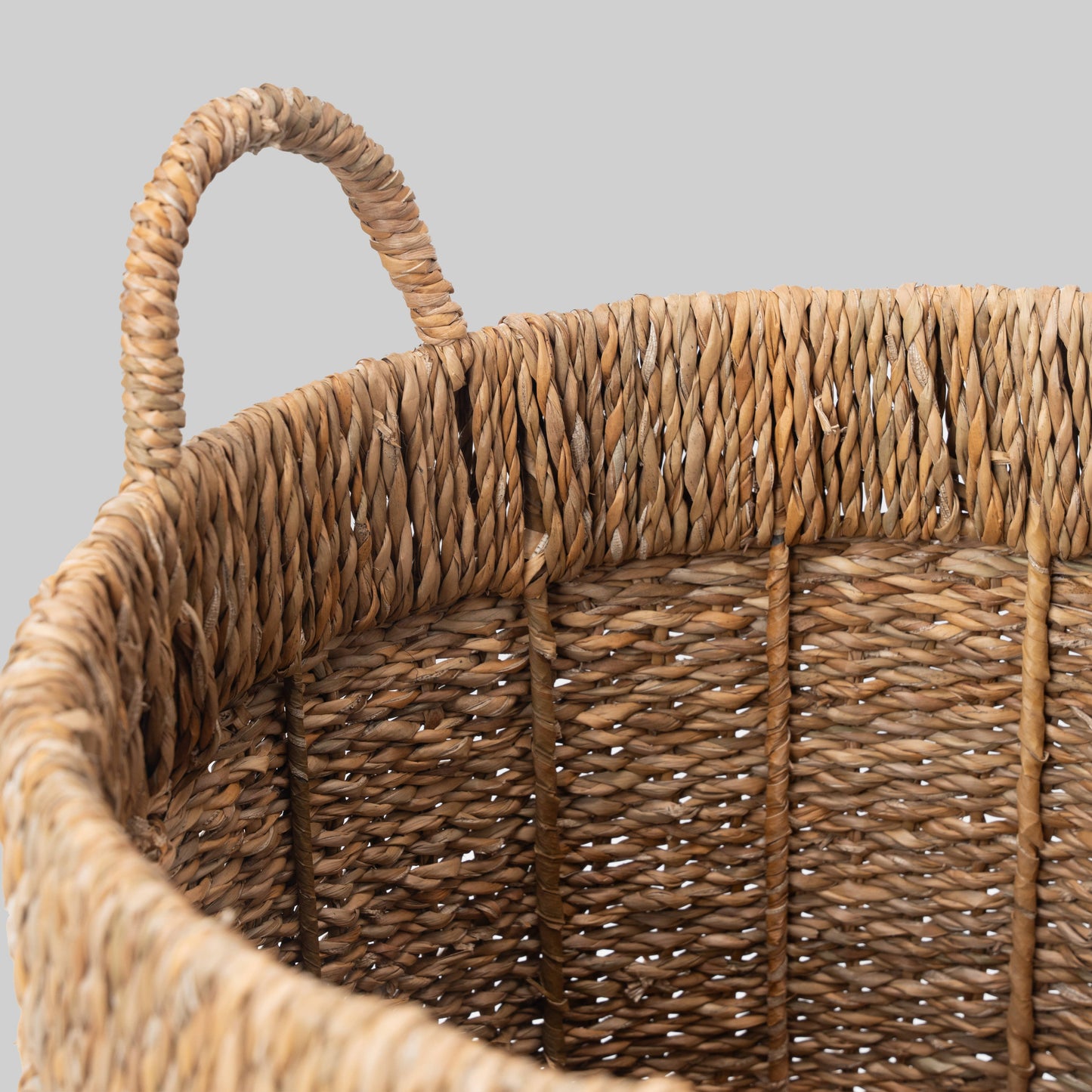 Handwoven Seagrass Storage Basket / Planter – 3 Sizes