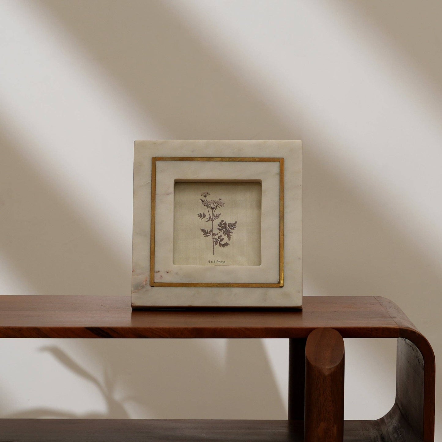 Rivendell White Marble Photo Frame